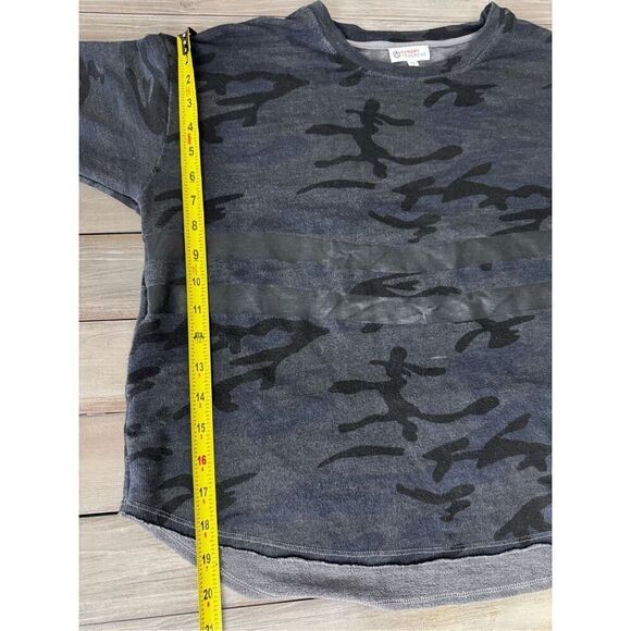 Sundry Camo Trapeze Long Sleeve Oversized Sweatshirt XS - Picture 7 of 8